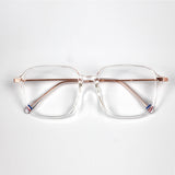 Crystal Square Eyeglasses