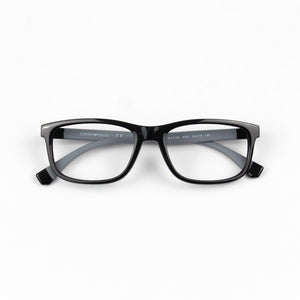 ကြော့ရှင်းသော ပုံစံ အနက်ရောင် Amporio Armani ပါဝါမျက်မှန်ကိုင်း