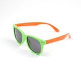 Crazy color kid sunglass polarized