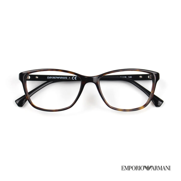 Perfect Wayfarer Shape Emporio Armani Eyeglasses