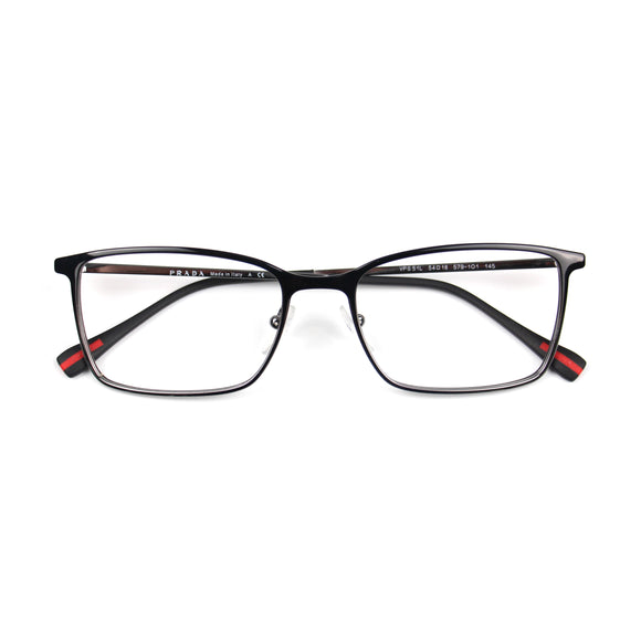 Prada Black Rectangle Eyeglasses