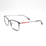 Prada Black Rectangle Eyeglasses