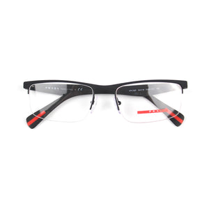 Prada Half Frame Black Eyeglasses