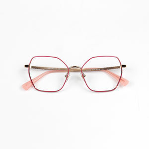 Vogue Special Shape Pink Eyeglasses