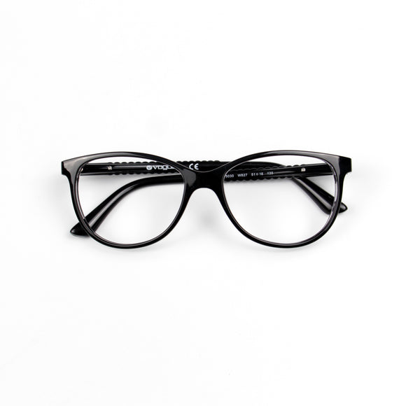 Vogue Elegance Black Eyeglasses