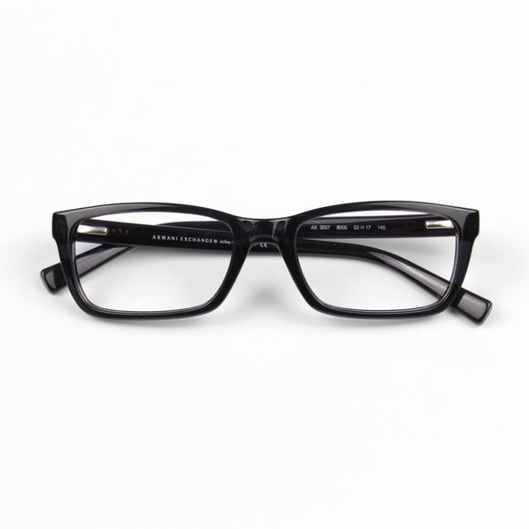 Classic design cool vibe ARMANI EXCHANGE Black Eyeglasses