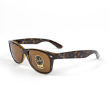 RayBan Unique Vintage Style Brown Sunglasses