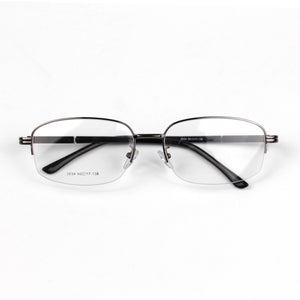 Black Half Frame Eyeglasses