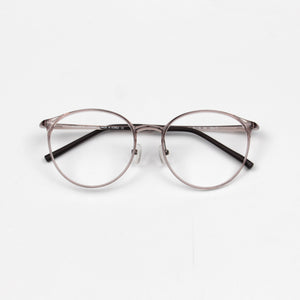 Brown Round Eyeglasses
