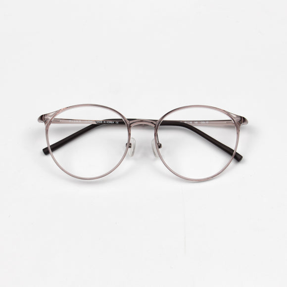Brown Round Eyeglasses