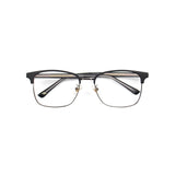 Black Half Frame Eyeglasses