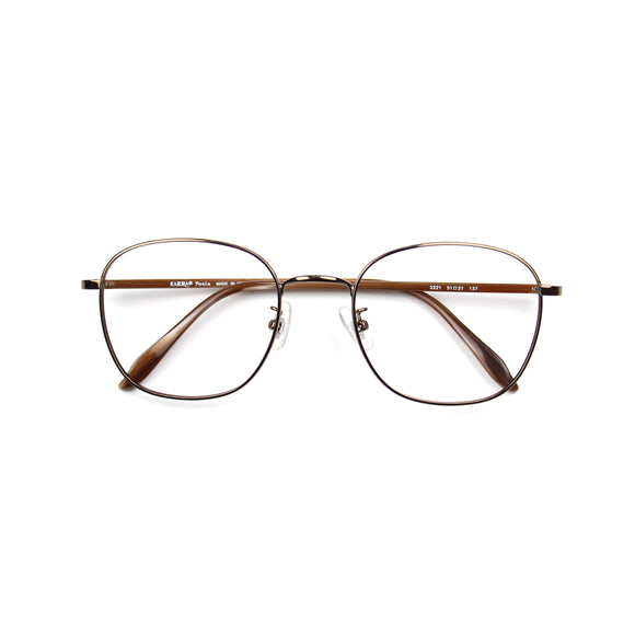 Brown Color Round Eyeglasses 